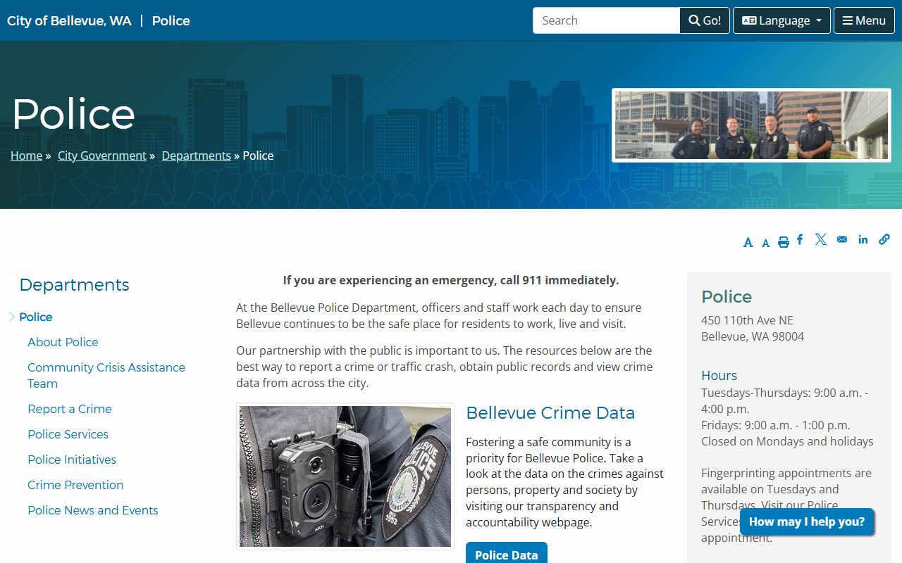 Bellevue Recent Bookings Bellevue Police Department