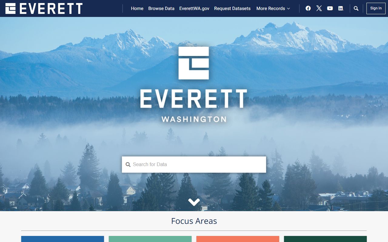 Everett Recent Bookings city open data portal