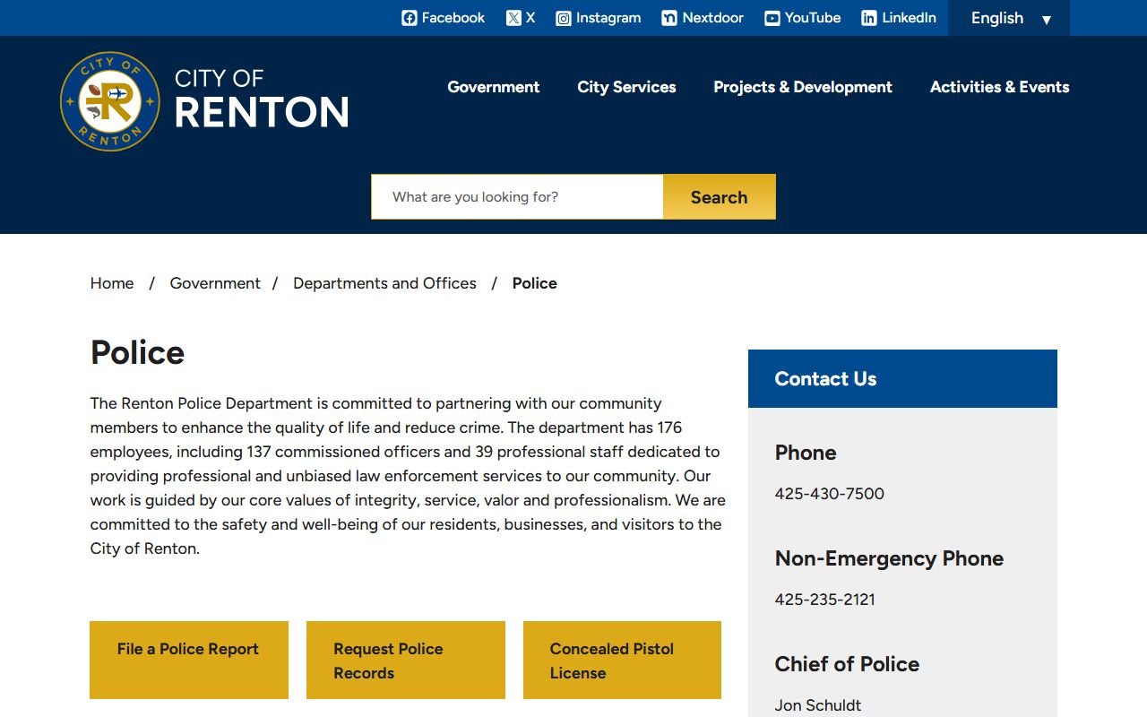 Renton Recent Bookings Renton police department
