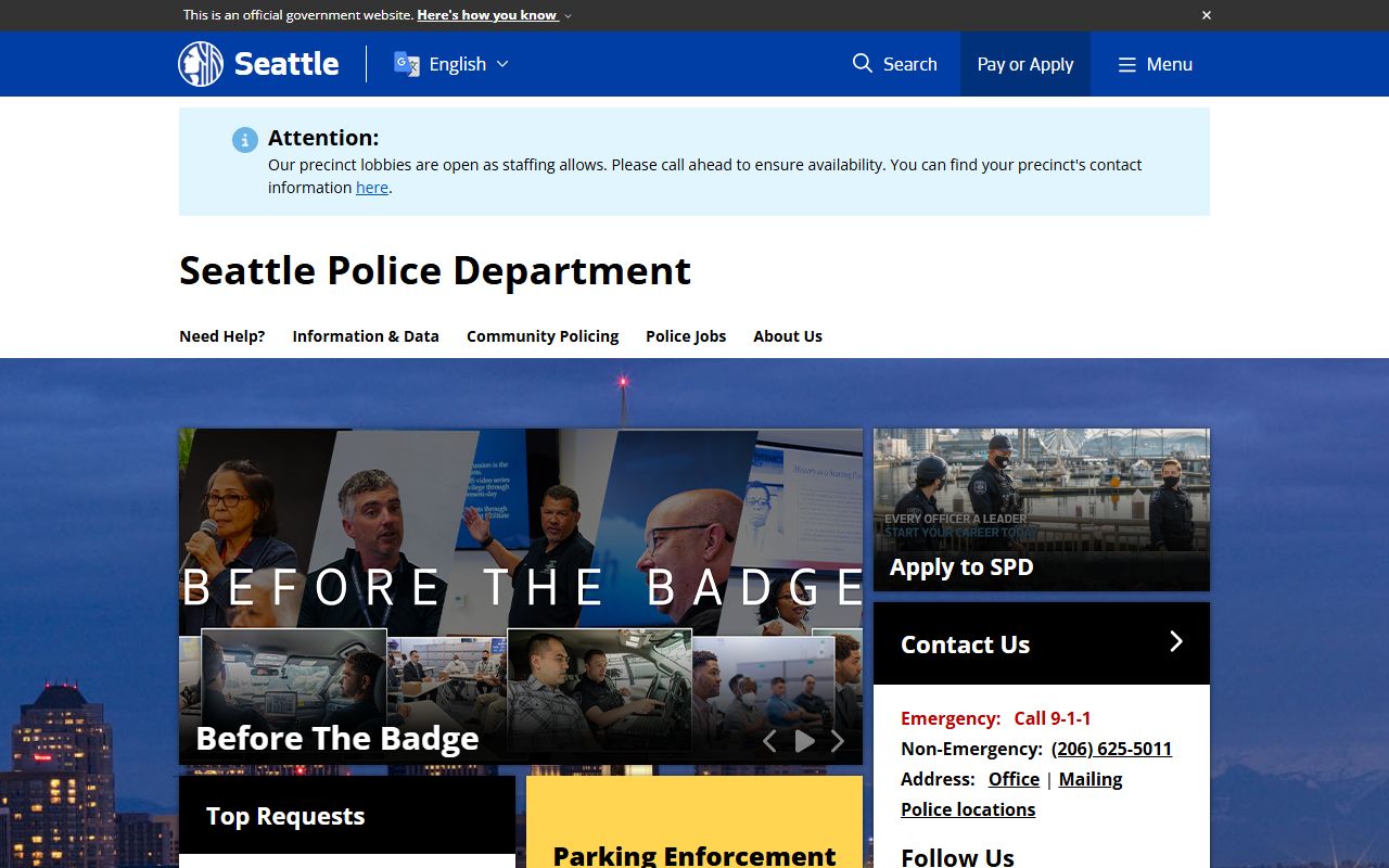 Seattle Recent Bookings Seattle Police Department