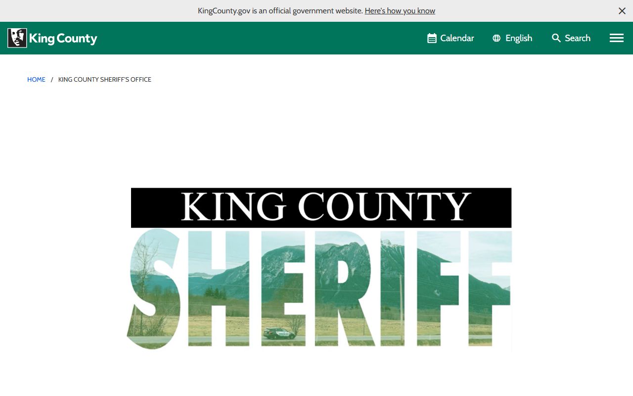 King County Recent Bookings sheriff office in Seattle