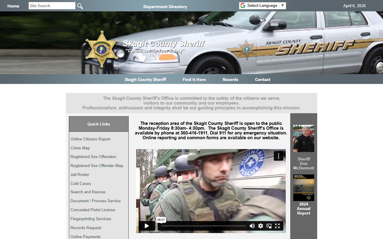 Skagit County Recent Bookings sheriff office